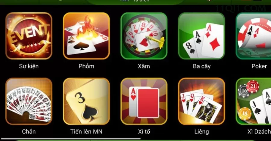Plataforma completa da 11q com todos os jogos